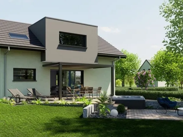 Projet de construction d'une maison 108.07 m² avec terrain à CRANVES-SALES (74)