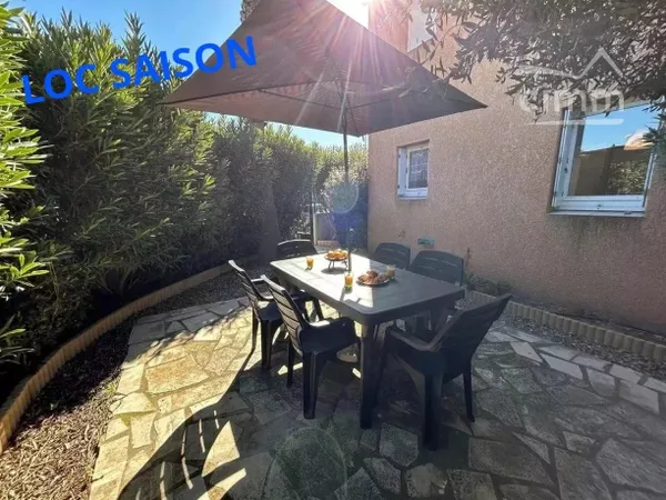 Pavillon 3 chambres dans résidence avec piscine