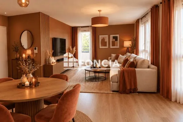 Appartement 3 pièces 64 m²