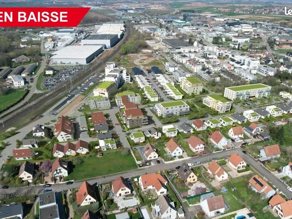 Terrain 337 m² Brumath