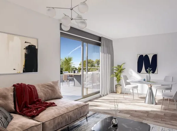 Appartement T2 45 m2 avec terrasse et parking à Marly
