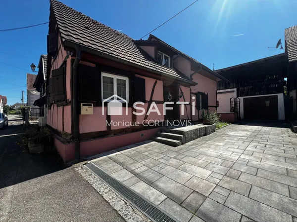 Maison de 91m² habitable au centre de Sierentz