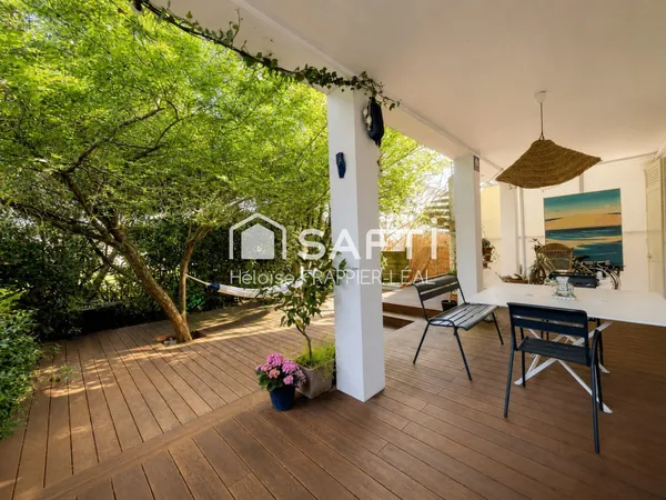 TALENCE CENTRE - Maison rénovée 4 chs, jardin, terrasse, prestations anciennes