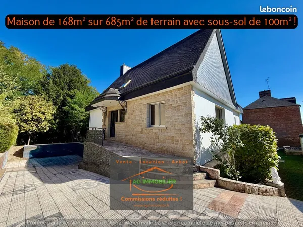 Maison 6 pièces 154 m²