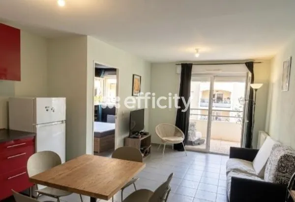 Appartement 2 pièces 39 m²