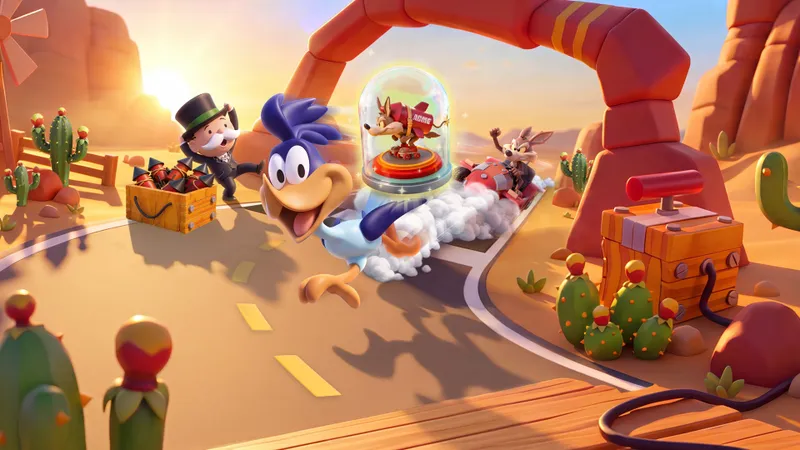 MONOPOLY GO! « Pilotes Bip Bip » : la règle des 20 drapeaux et les trois boosters pour décrocher Vil Coyote BOUM ! avant dimanche 23 août