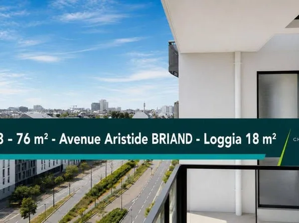 Appartement 3 pièces 76 m²