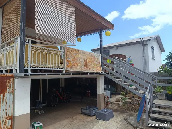 Coloc à Villèle (St-Gilles Les Hauts) — chambre vue mer