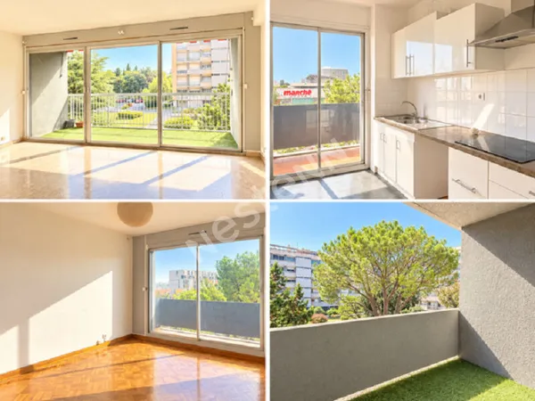 Appartement Marseille 4 pièce(s) 100m² Saint Anne Traversant Terrasse Box en supp
