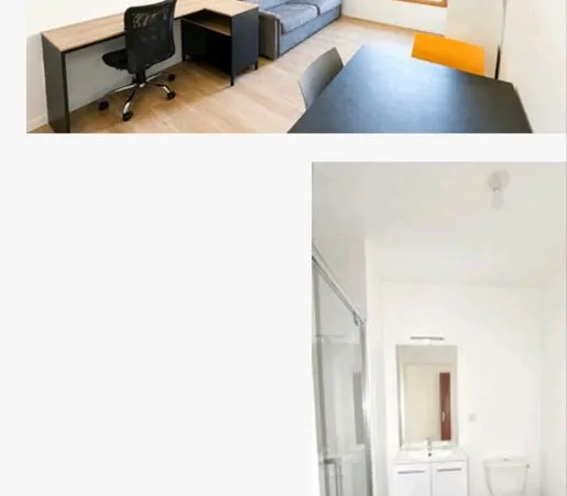 Location studio meublé
