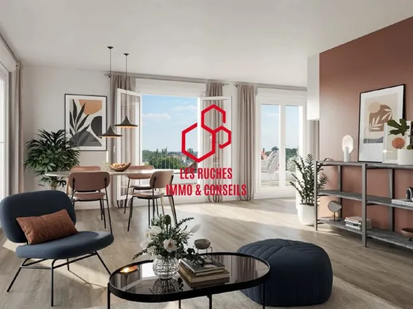 Appartement 3 pièces 58 m²