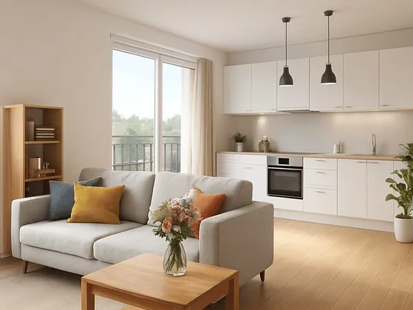 Appartement 2 pièces 43 m²