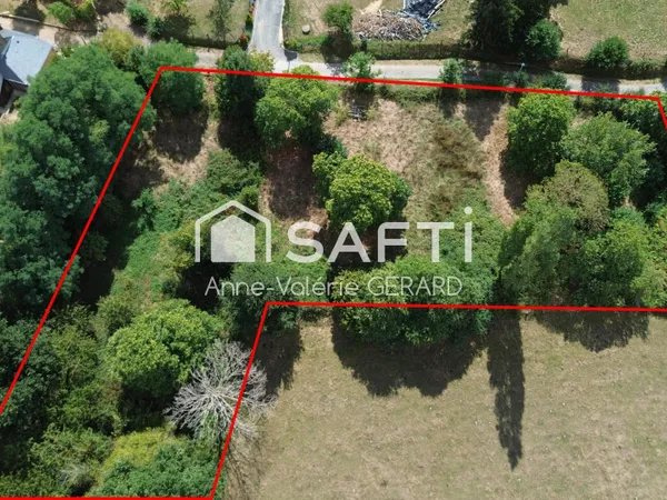 Terrain arboré 4 203 m² proche St Hilaire du Harcouet