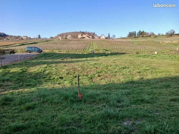 Terrain constructible viabilisé