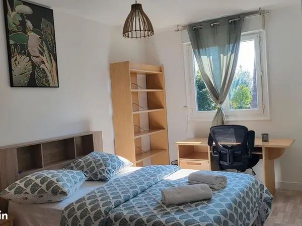 Chambre en colocation avec jardin