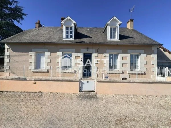 Maison de 144m² habitable - 4 chambres - terrain de 907m²
