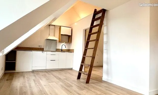 Appartement T2 de charme avec vue mer sur les hauteurs du Tréport (76)