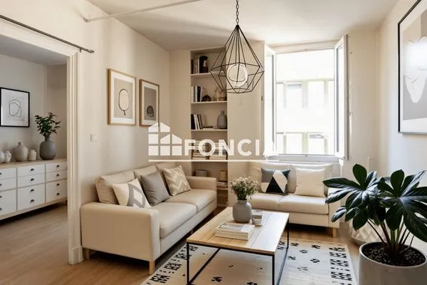 Appartement 3 pièces 52 m²