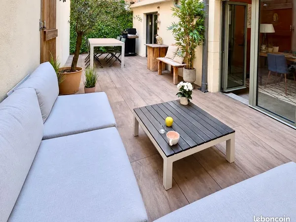Appartement coup de coeur avec terrasse et garage attenant à l'appartement