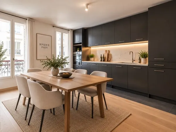 LEVALLOIS - 2 PIECES - 1 CHAMBRE