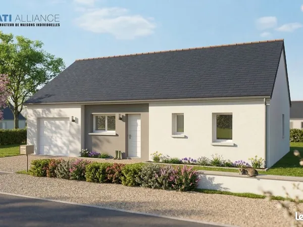 Projet de construction d'une maison 69 m² avec terrain à CHATEAU-GONTIER (53)