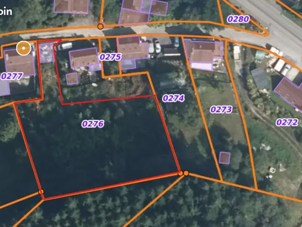 Terrain 1855 m² Le Sourn