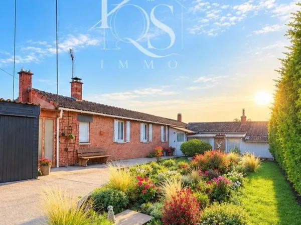 Maison individuelle situé en fond d'impasse