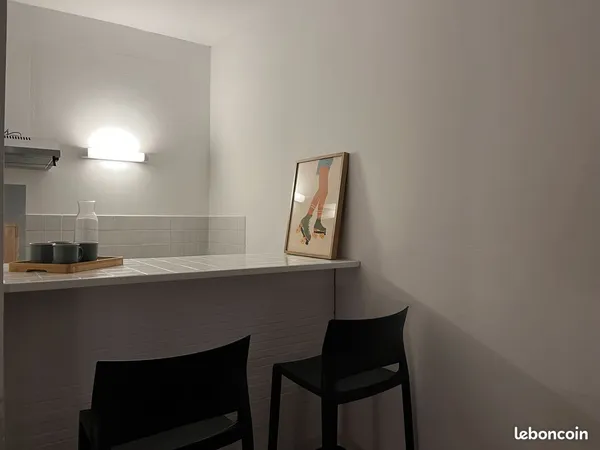 Studio 20 m2 meublé refait a neuf en 2024