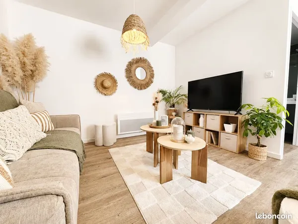 T2 meublé 45 m² - Beaupréau centre - entièrement équipé