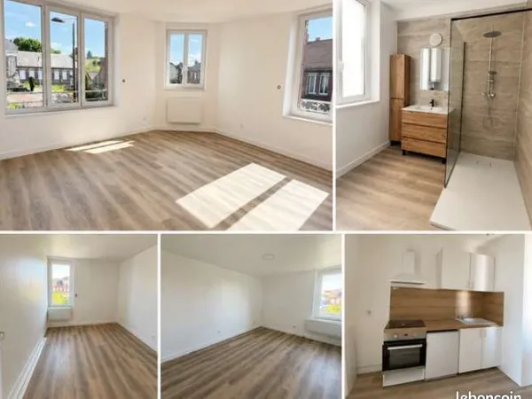Location appartement rénové, deux chambres