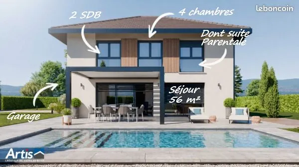 Maison 5 pièces 145 m²