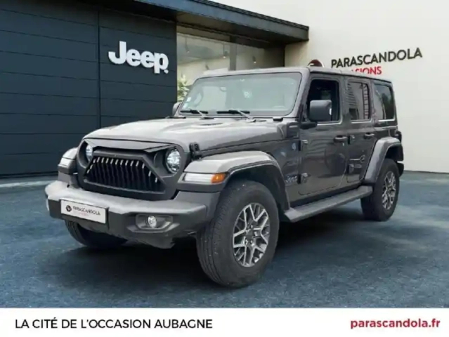 Jeep Wrangler unlimited 2.0 t 380ch 4xe 80th anniversary command-trac — photo 1