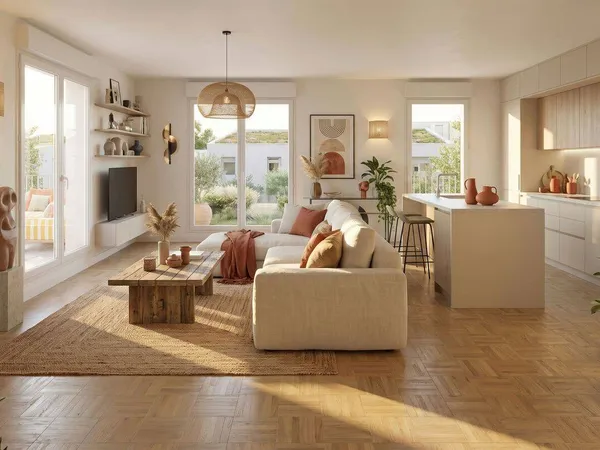 Appartement 2 pièces 42 m²