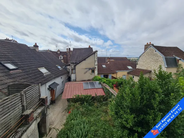 Ensemble de 3 logments et jardin - rare en centre-ville hist