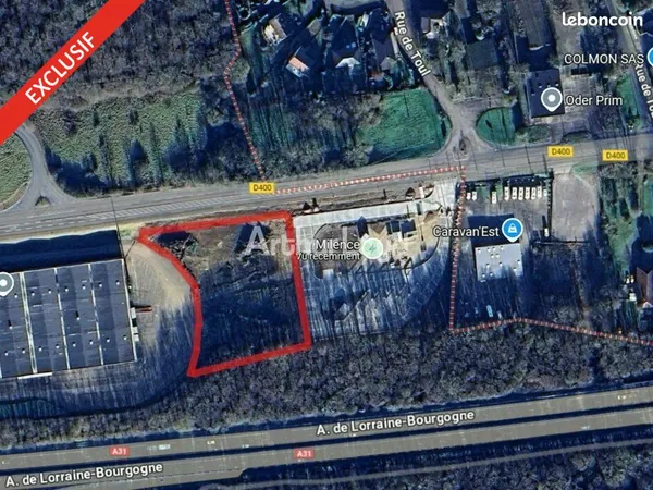 Terrain 5 700 m² Gondreville