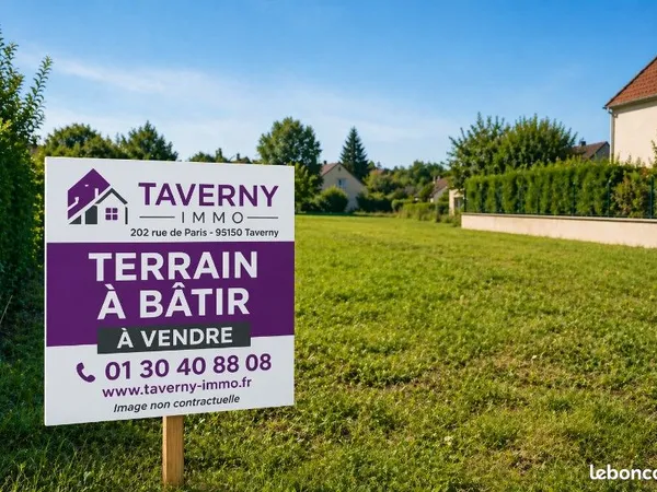 Terrain 350 m² VILLIERS ADAM