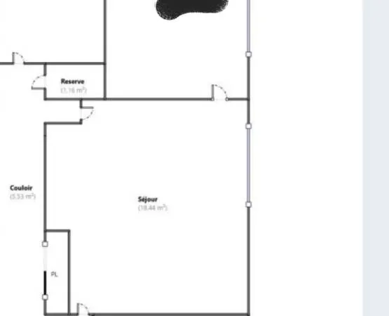 Appartement 3 pièces 58 m²