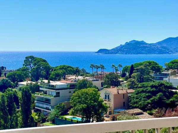 Cannes Beau 3 pièces vue mer panoramique