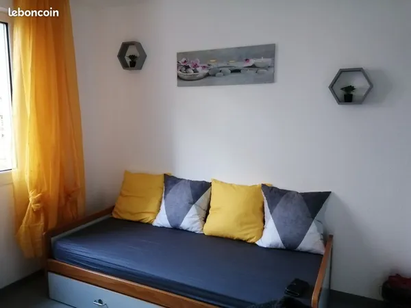 Logement étudiant meublé 19 m² Lyon 7 Garibaldi