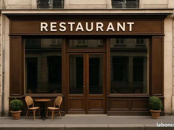 Fonds de commerce restaurant 127 m²