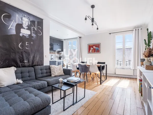 APPARTEMENT À VENDRE DE 3 PIÈCES DE 51,90 M²