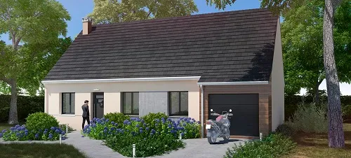 Terrain + maison 87 m²