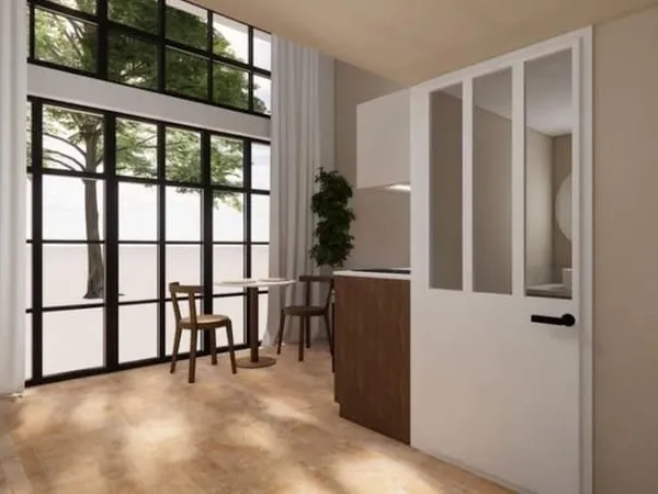 Local 2 pièces 24 m²
