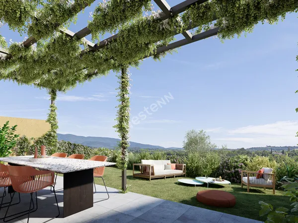 Maison de plain pied avec piscine et vue !