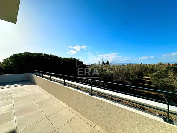 Appartement neuf 3 chambres - Double terrasse - Double garage sécurisé- avec vue mer et Canigou à Pe