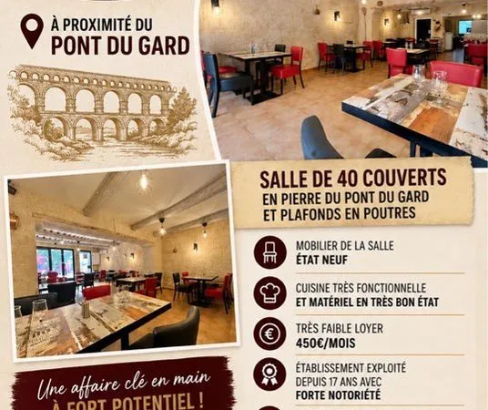 Fond de commerce restaurant