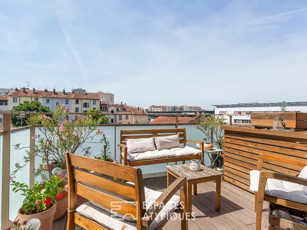 Appartement contemporain avec terrasse