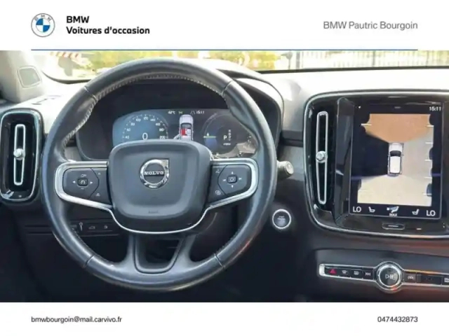 Volvo Xc40 t5 recharge 180 + 82ch inscription luxe dct 7 — photo 7