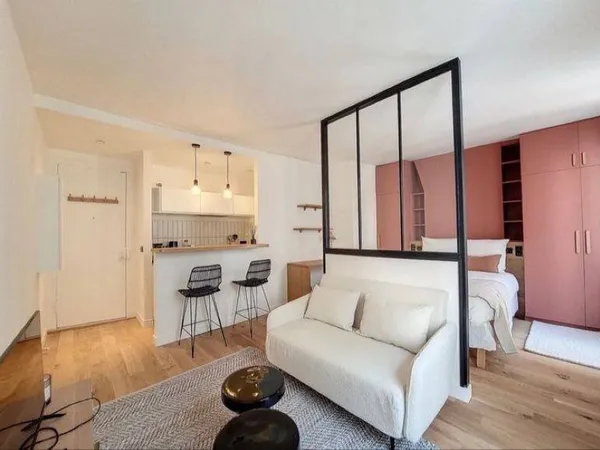 Studio 1 pièce 33 m²