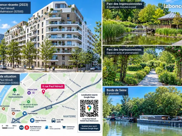 T3 meublé 40 m² - Balcon T3 - Résidence récente - meublé 40 m² - Balcon T3 - Résidence récente - Rue